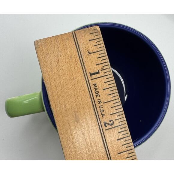 Pagnossin Ceramic Espresso 3 Cups 5 Saucers Mix & Match Colors Made In Italy - Picture 15 of 16